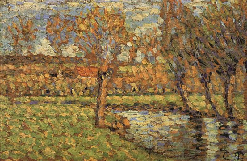 Camille Pissarro Riparian